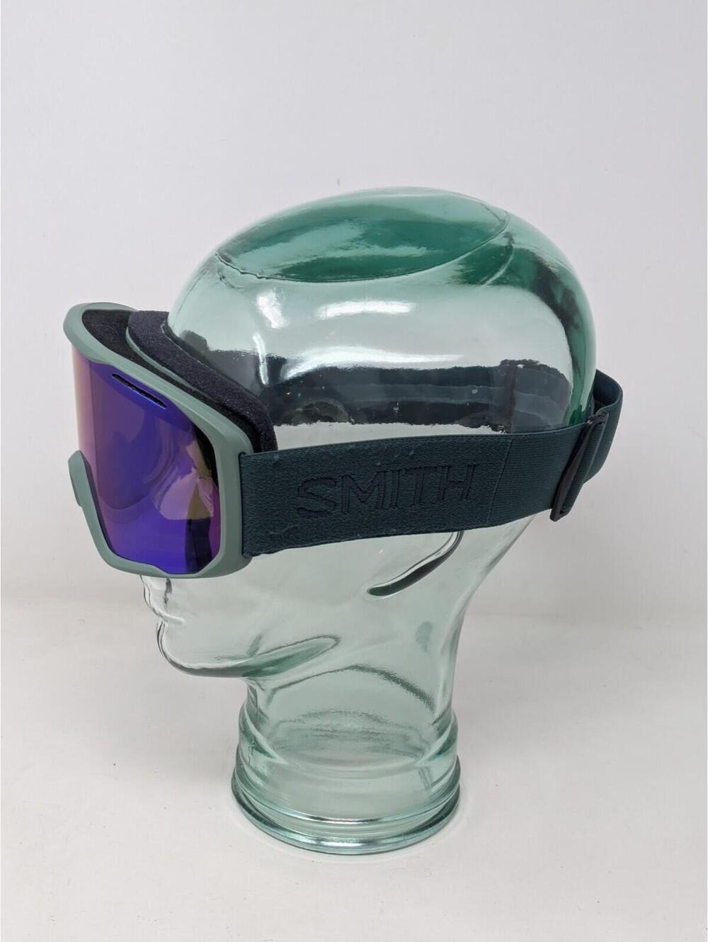 Smith Optics Blazer Snow Goggles Green W/ Mirror Lens - Picture 2 of 7
